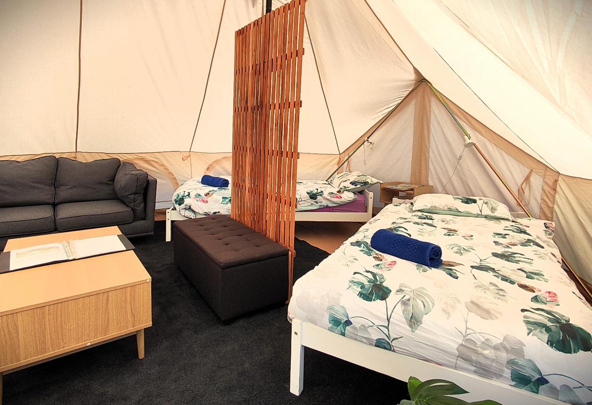 Glamping At Zeehan Bush Camp 외부 사진