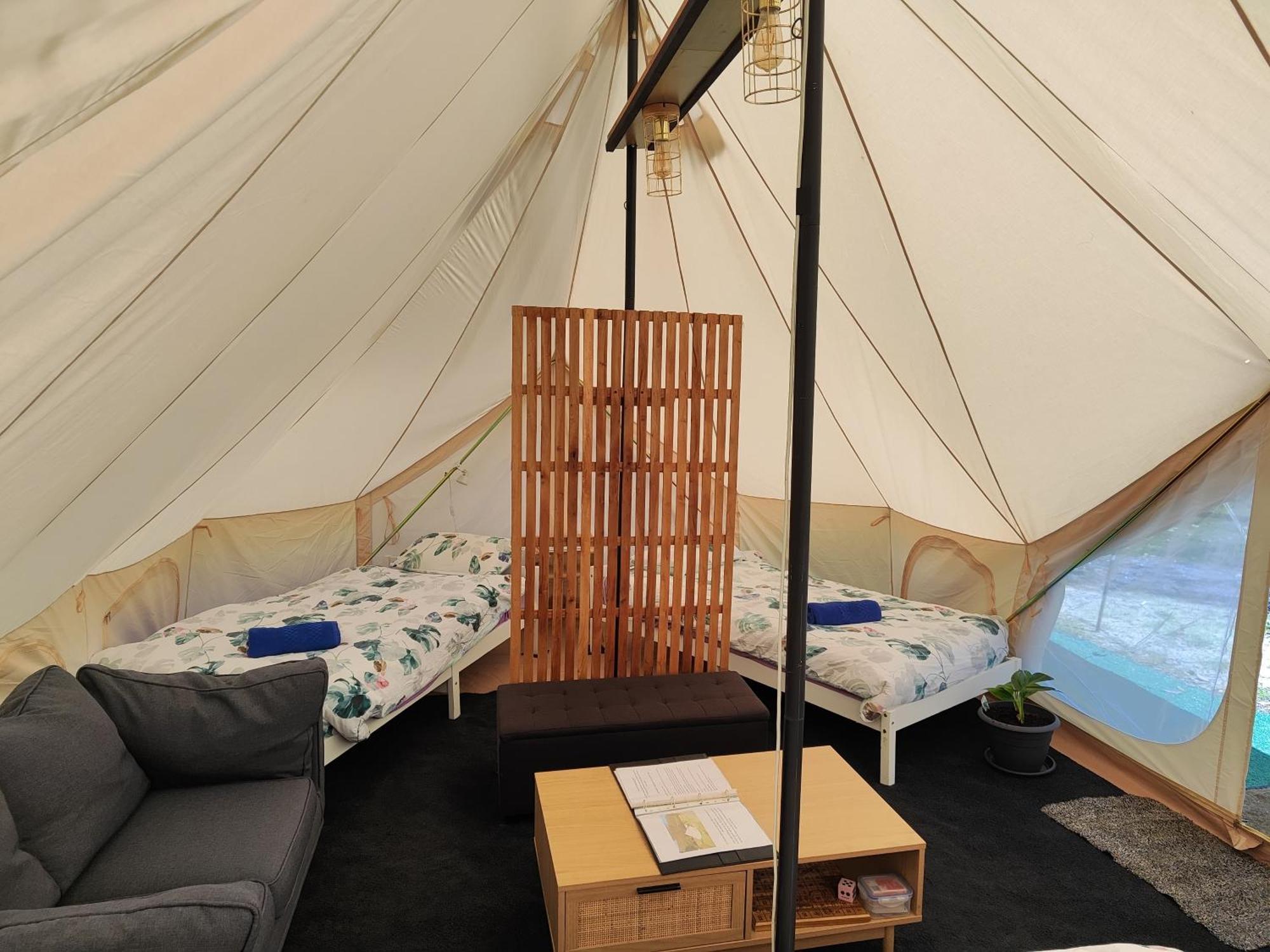 Glamping At Zeehan Bush Camp 외부 사진